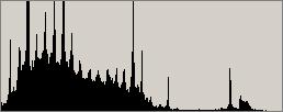 Histogram of processed frame